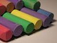 Coloured school rubbers