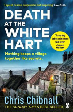 Book cover of Death at the White Hart by Chris Chibnall