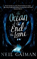 Book cover of The Ocean at the End of the Lane by Neil Gaiman