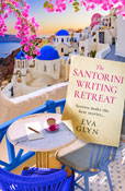 Book cover for The Santorini Writing Retreat by Eva Glyn