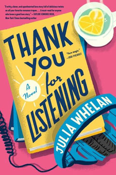 Book cover for Thank you for Listening by Julia Whelan