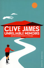 Book cover of Unreliable Memoirs by Clive James