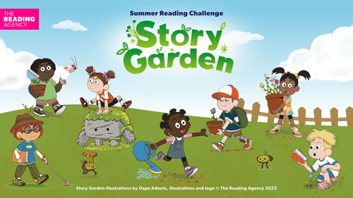 Summer Reading Challenge 2025 - Story Garden banner