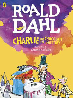 Book cover of Charlie and the Chocolate Factory