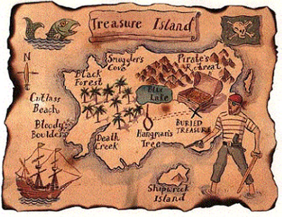 printables treasure island