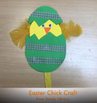 Easter Chick craft