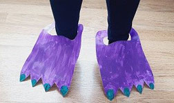 Monster Feet Craft