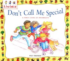 Book cover for Don't Call Me Special by Pat Thomas