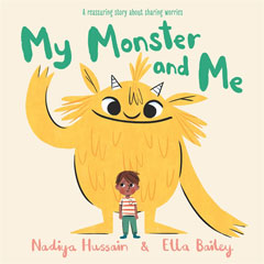 Book cover for My Monster and Me by Nadiya Hussain