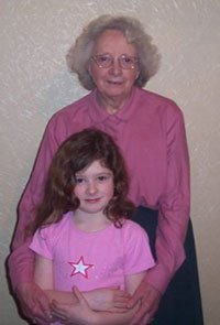 Jaimey and her Grandma
