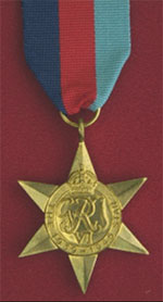 The 1939 to 1945 Star
