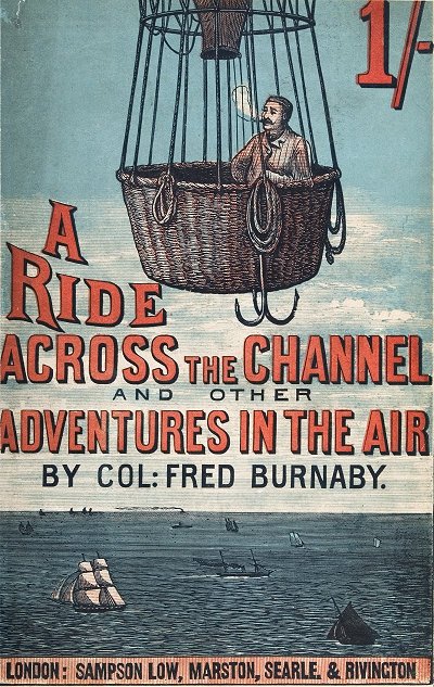 Frontispiece of 'A ride across the Channel"