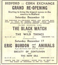 Eric Burdon and the Animals, December 1966