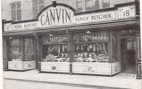 Canvin shop front