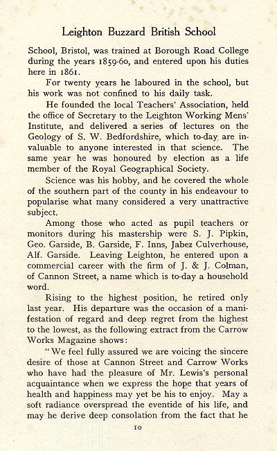 text about the early teachers.
