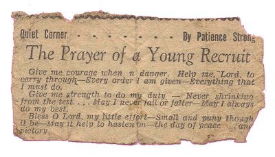 Robert Brown's Prayer