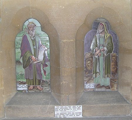 Mosaics in the South Porch