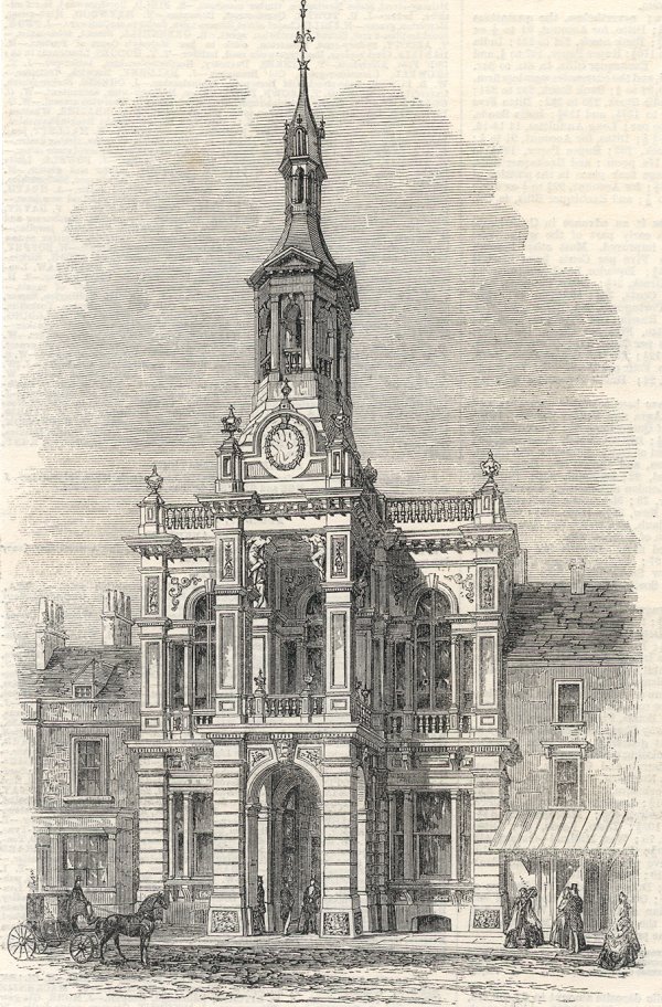 Leighton Buzzard Corn Exchange, 1863