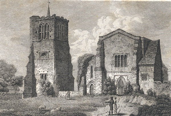 Elstow Church, circa 1813