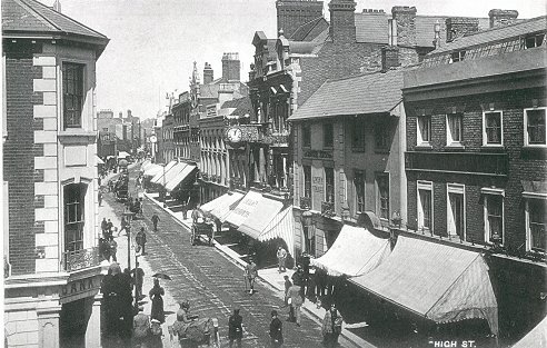 Bedford High Street c. 1890's