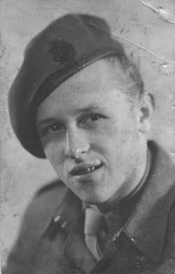 William Hawksford in uniform