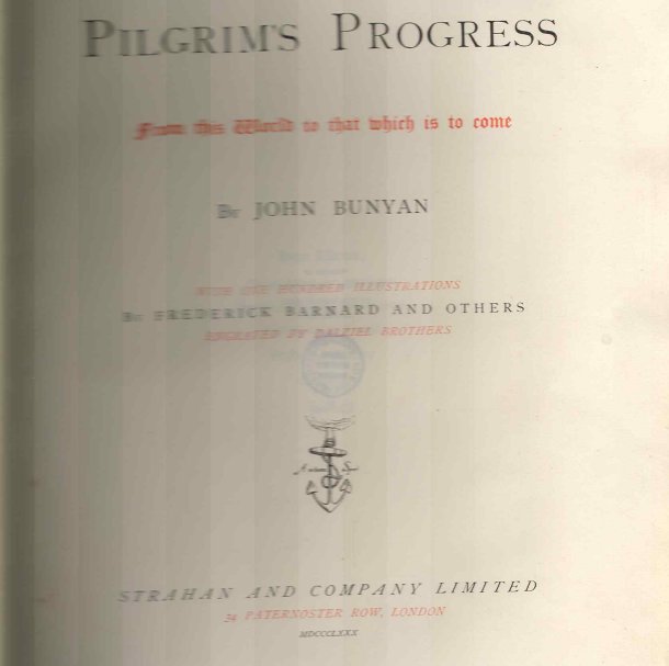 The pilgrim's progress, 1880 edition