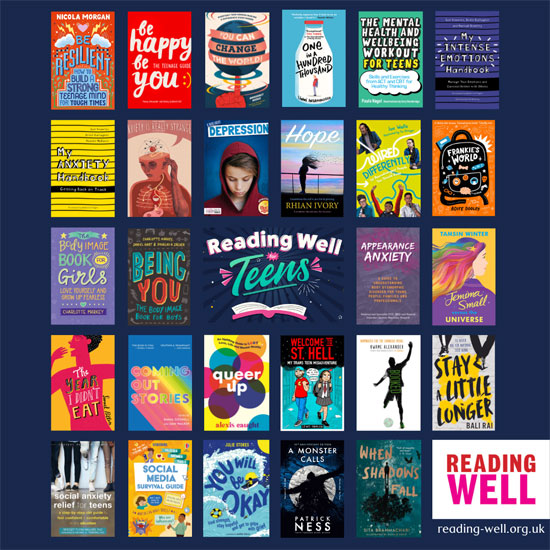Reading Well for Teens book titles