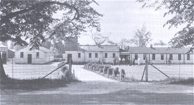 Temporary land army hostel, Woburn Road, Ampthill, 1941