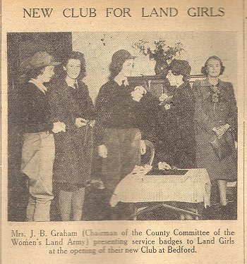 New club for Land Girls