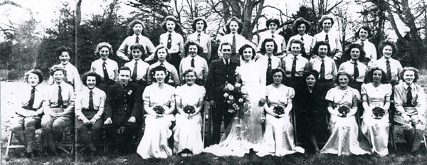 The wedding of Helena Jessop, 1948