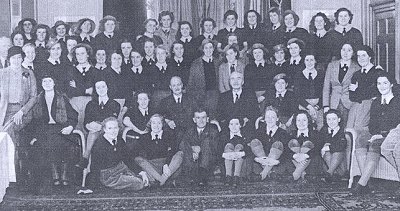 Swan Hotel reception for Land Girls, October 1941