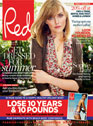 Red magazine cover