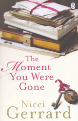 Book jacket for The Moment You Were Gone