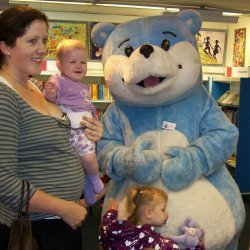 bookstart bear with friends