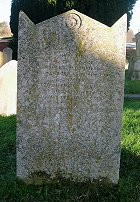 Robert Bloomfield's Gravestone