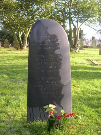 Memorial to the crew of Liberator KN736