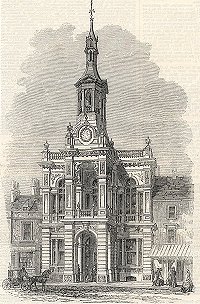 Corn Exchange, Illustrated London News, 1863
