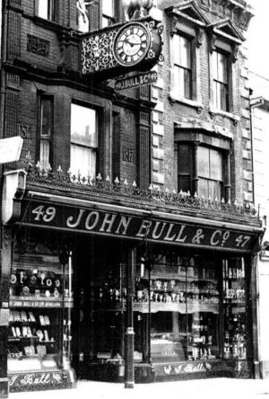 John Bull Facade, High Street, Bedford