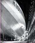 R101 in Cardington hangar