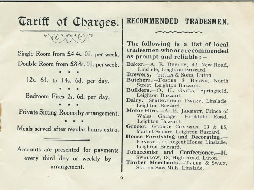 Railway Hotel Brochure