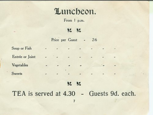 Railway Hotel Brochure