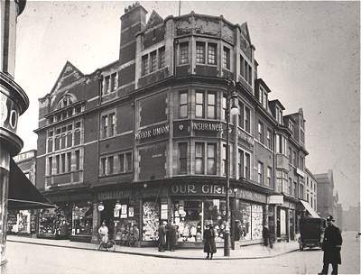 Silver Street/Harpur Street Corner