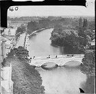 Aerial view of Bedford Town Bridge