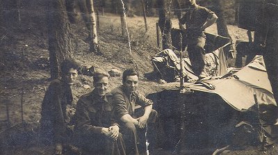 Under a bivouac in Scotland