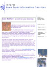 Click here to open the Inform Newsletter Spring 2006