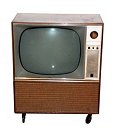 Old television set