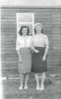 Sylvia Burns and Vicky Richards at Chimney Corner Hostel