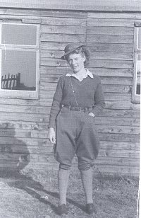Joan Brown at "Chimney Corner" hostel