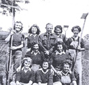 Hulcote Moors land girls at Cranfield Aerodrome