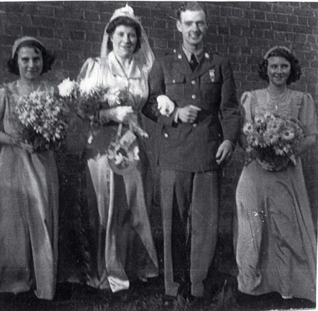 Eva Marriott Wedding Day Photo